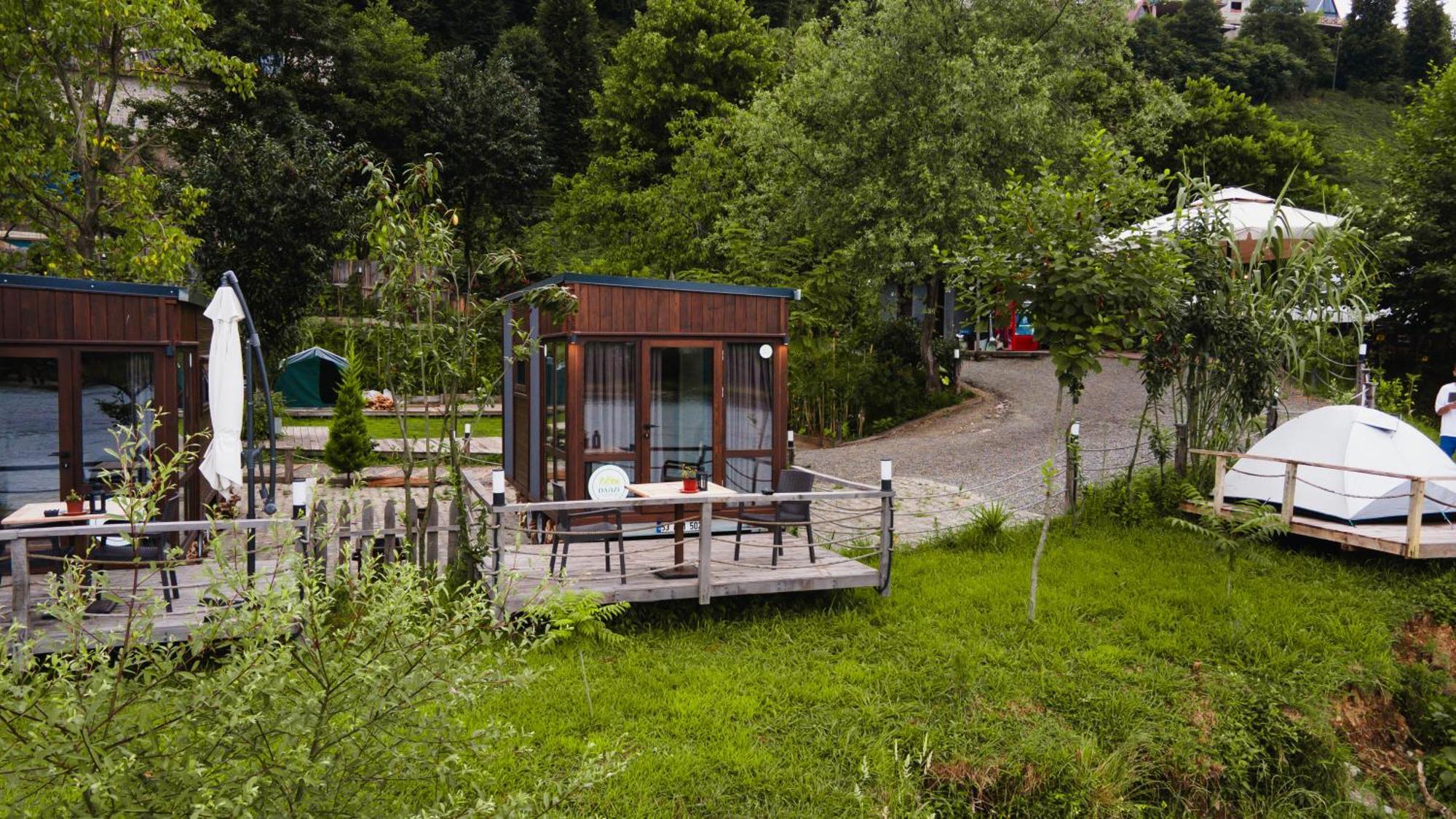 Danzi camping tiny house Rize Bagian luar foto