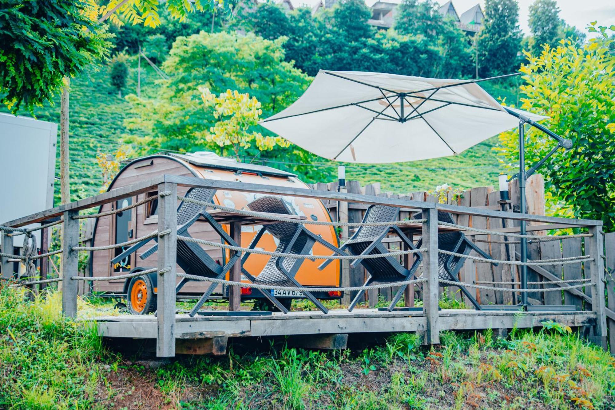 Danzi camping tiny house Rize Bagian luar foto