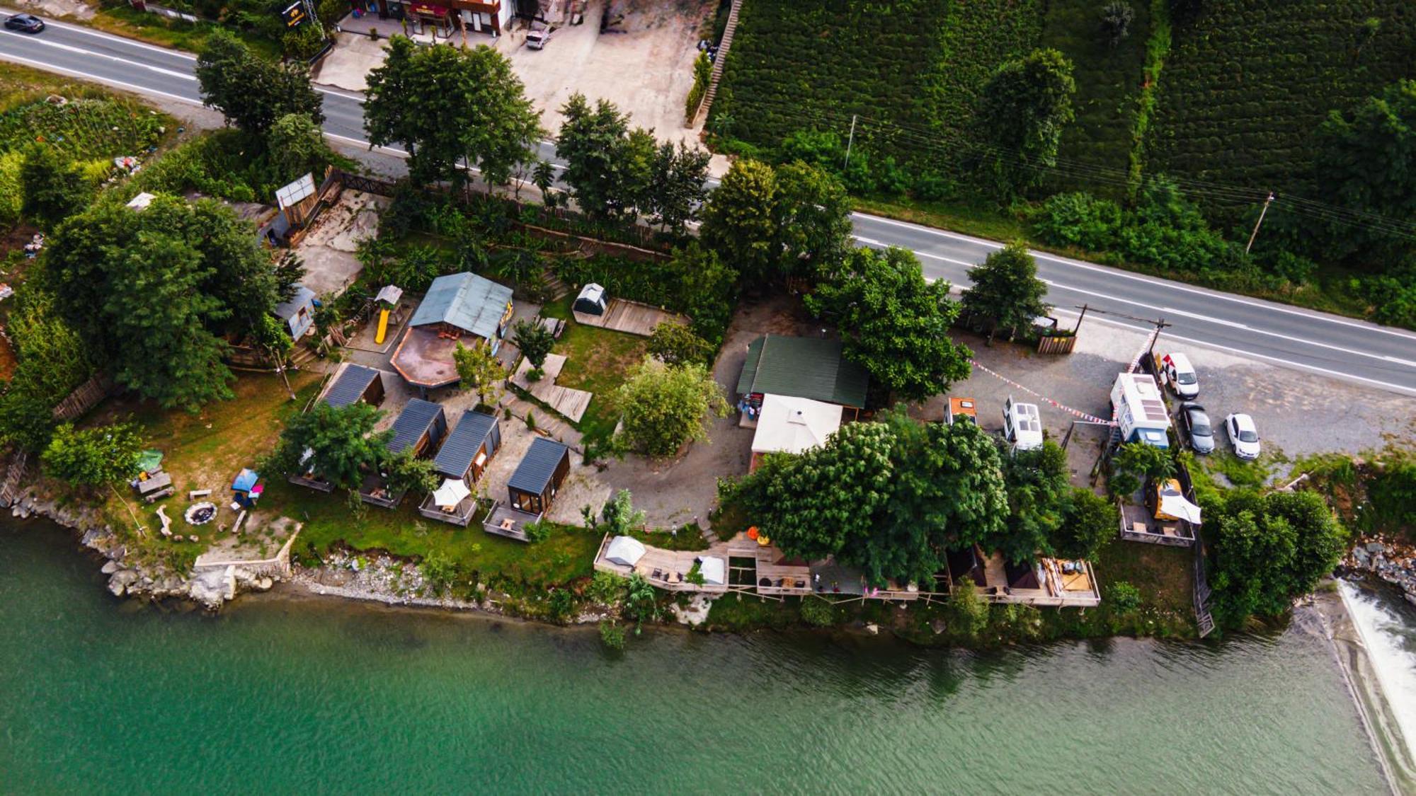 Danzi camping tiny house Rize Bagian luar foto